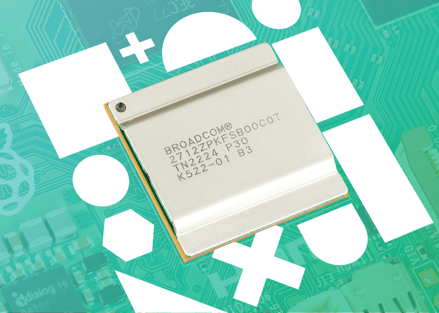 Broadcom BCM2712 官方近景
